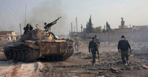 دام برس : دام برس | وحدة من الجيش تدمر 7 آليات لداعش في قرية القصر