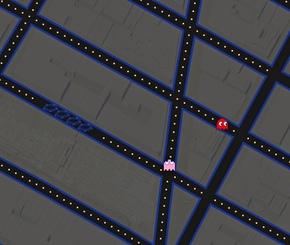 دام برس : دام برس | خرائط جوجل تستعيد باك مان وتمكنك من لعبها على شوارع مدينتك!