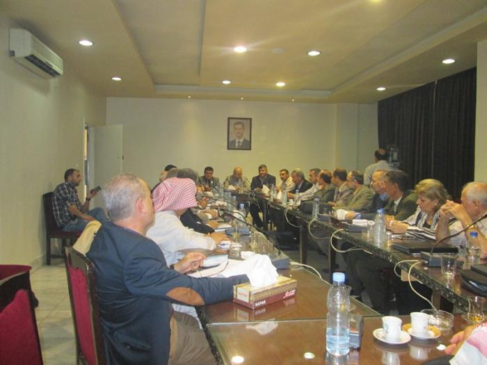 دام برس : دام برس | لجنة المصالحة الوطنية تلتقي فعاليات أهلية من مدينة صوران بريف حماة