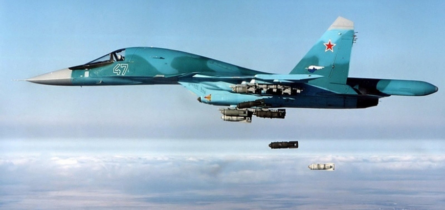 دام برس : القوات الجوية الروسية تدمر قاعدتين للمسلحين في سلسلة جبال العمور بريف حمص