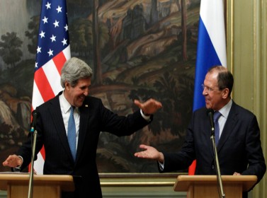 دام برس : لافروف وكيري يبحثان الأزمة في سورية وبرنامج إيران النووي
